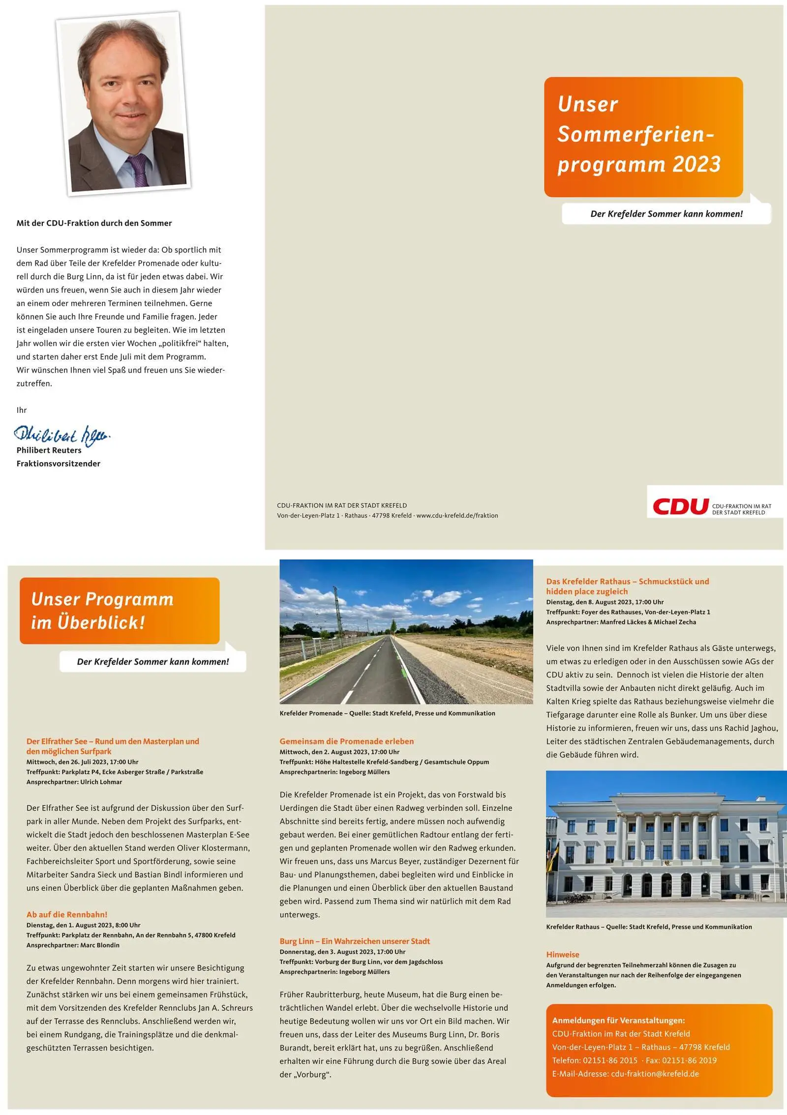 Sommerferienprogramm 2023